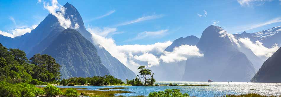 Der Milford-Sound in Neuseeland