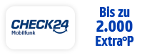 CHECK24 Handytarife - bis zu 2.000 Extra°Punkte
