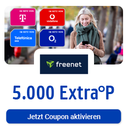 freenet - 5.000 Extra°Punkte