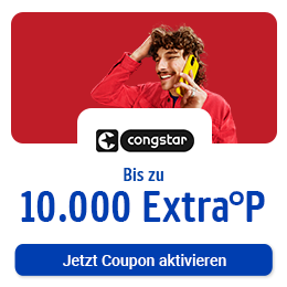 Congstar - bis zu 10.000 Extra°Punkte