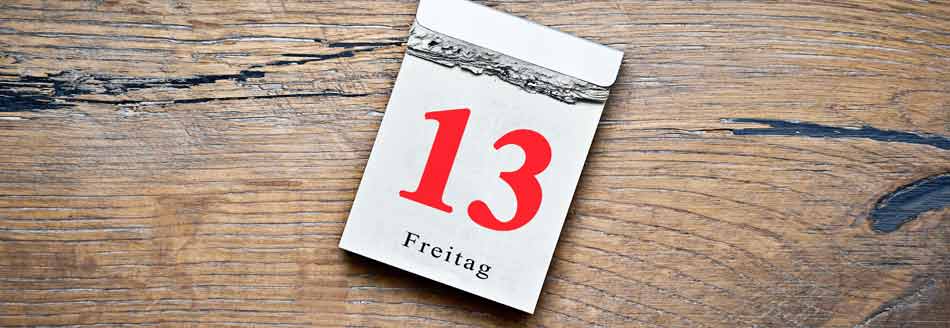 Bringt Freitag, der 13. wirklich Pech?