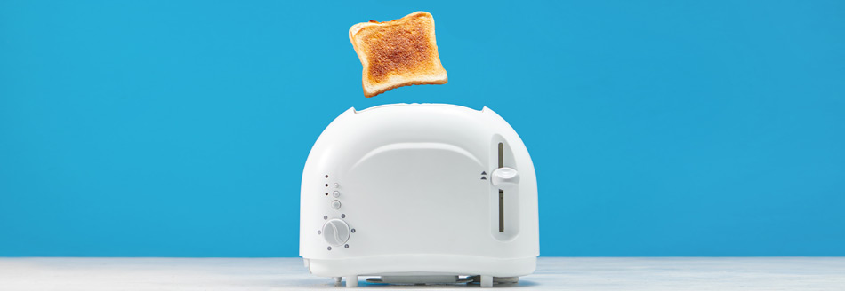 Was bedeutet die Zahl auf dem Toaster?
