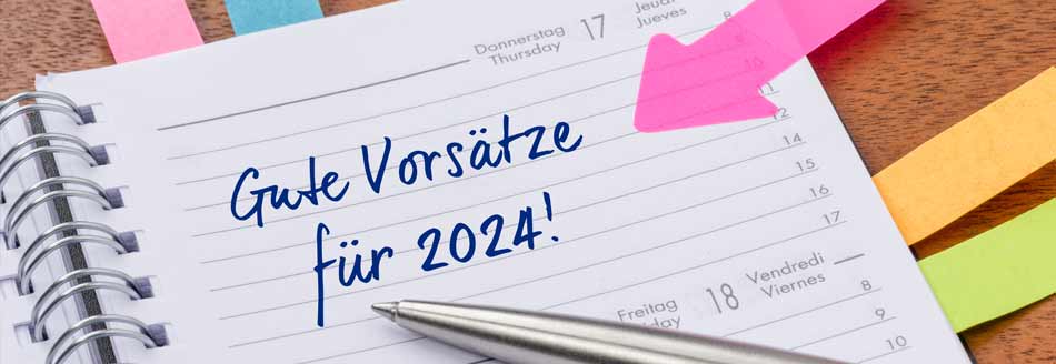 Gute Vorsätze fürs neue Jahr: Ob das was wird?