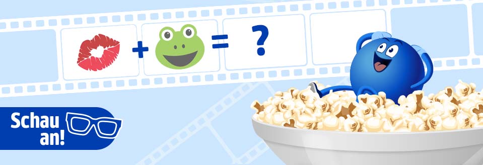 Emoji-Quiz: Küss den Frosch