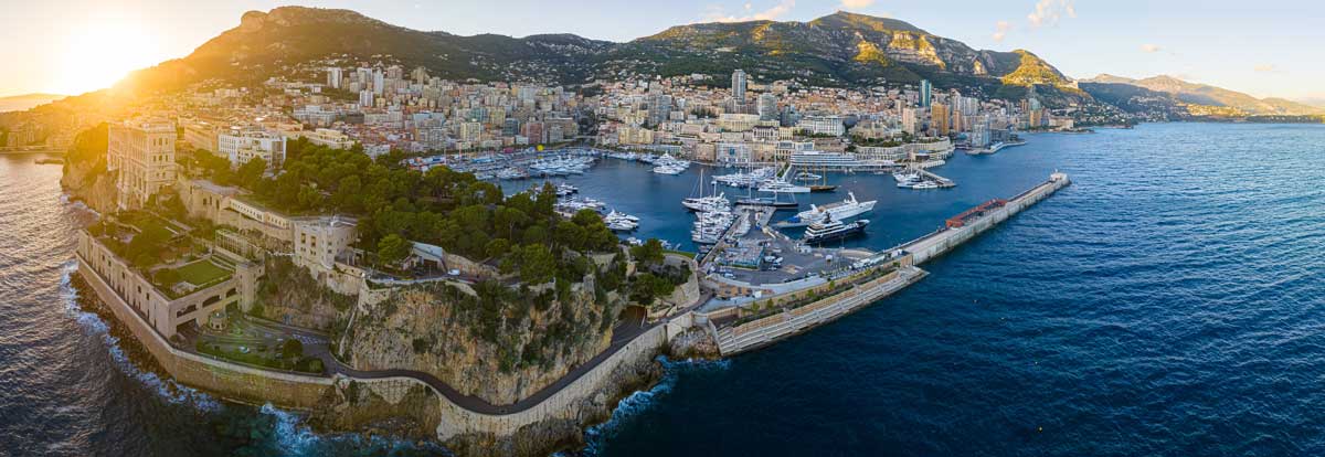 Monaco am Mittelmeer ist kleiner als der Central Park in New York
