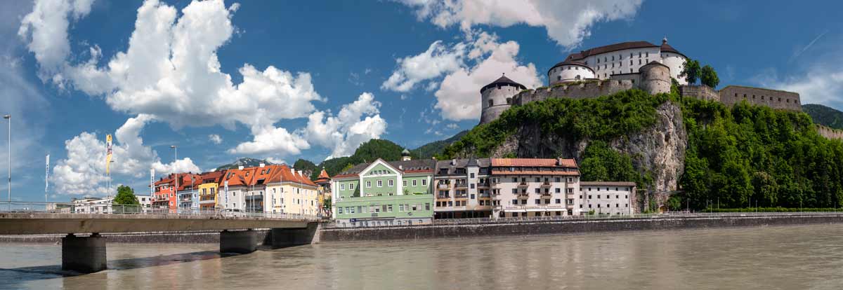 Die Festung in Kufstein direkt am Inn