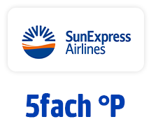 Jetzt bei SunExpress 5fach punkten. Hier Coupon aktivieren.