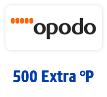 Jetzt bei opodo 500 Extra-Punkte. Hier Coupon aktivieren.