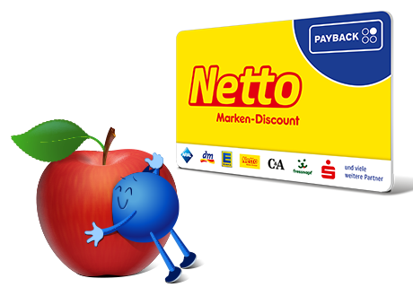 Mit der Netto PAYBACK Karte °Punkte sammeln