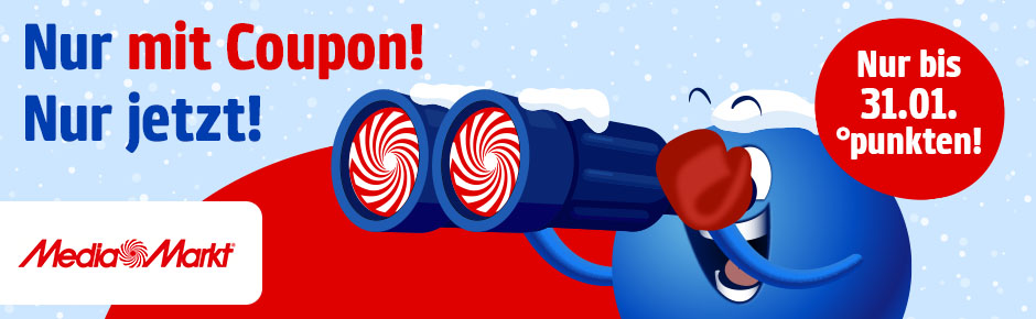 Ab 27.12. gibt es wieder viele Punkte vor Ort bei MediaMarkt.
