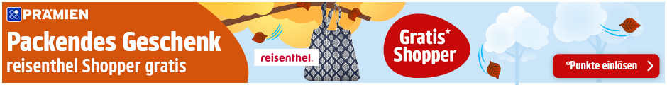 PAYBACK Prämien: Punkte einlösen und gratis reisenthel Shopper geschenkt bekommen. Jetzt Punkte einlösen.