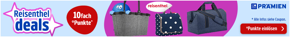 PAYBACK Prämien: 10fach Punkte auf ausgewählte Reisenthel Prämien