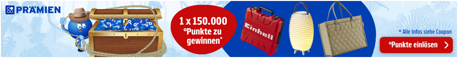 150000 Punkte zu gewinnen. Jetzt Coupon aktivieren und Punkte einlösen.