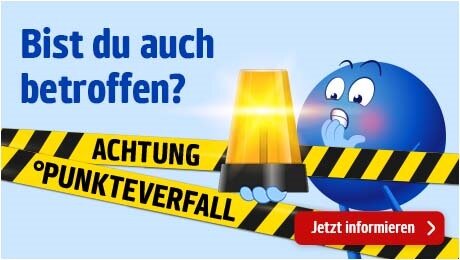 Bist du vom Punkteverfall am 30.09. betroffen? Informiere dich jetzt!