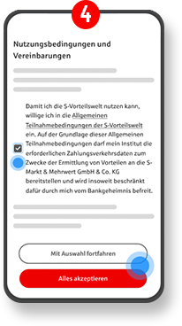 Einwilligung der Allgemeinen Teilnahmebedingungen