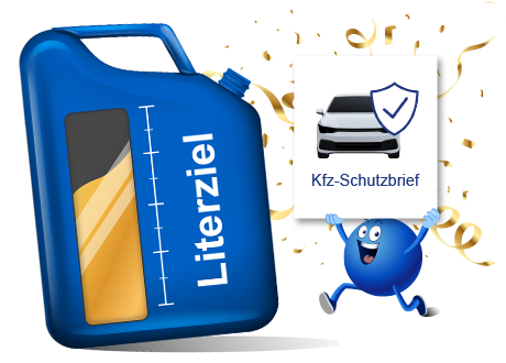 Literziel erreich & 1 Jahr beitragsfreien, europaweit gültigen Allianz Kfz-Schutzbrief sichern.*