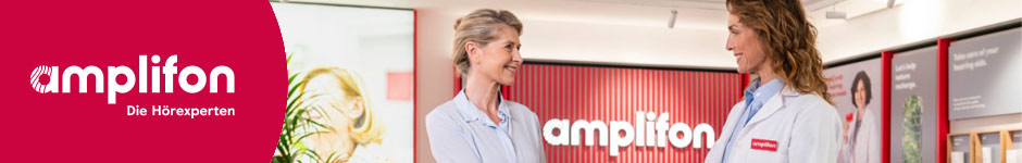 Logo Amplifon Hörexperten und PAYBACK Partnerkarte jetzt bestellen
