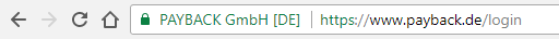 Passen Sie beim PAYBACK Login vor Phishing auf!