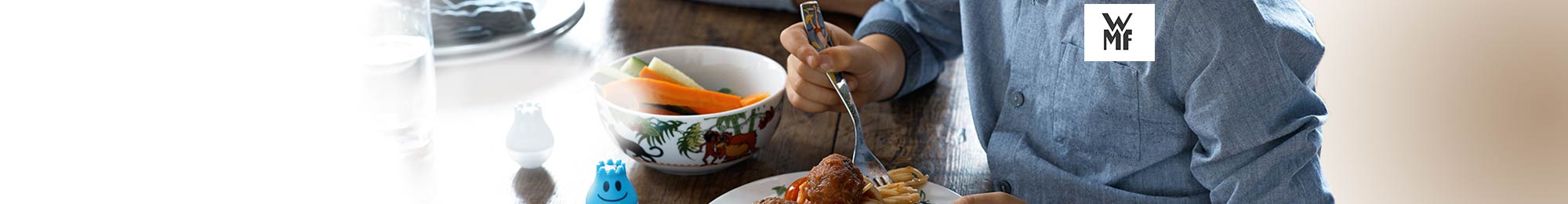 Mit dem WMF Kinderbesteck im PAYBACK Prämienshop machen sie den Kleinsten eine Freude.