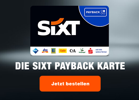 PAYBACK Sixt Partnerkarte