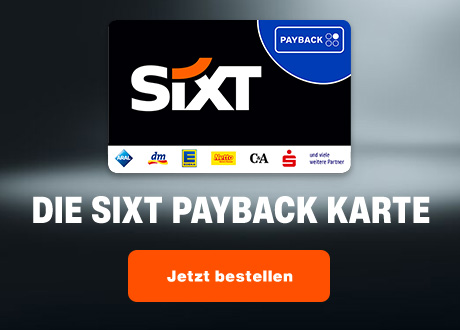 PAYBACK Sixt Partnerkarte