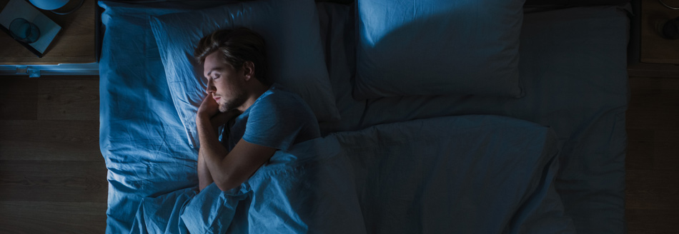 Warum fallen wir nachts nicht aus dem Bett?