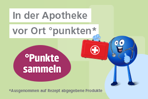 In deiner Linda Apotheke vor Ort °punkten! * Ausgenommen auf Rezept abgegebene Produkte