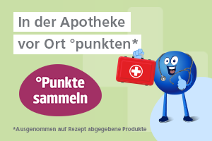 In deiner Linda Apotheke vor Ort punkten! * Ausgenommen auf Rezept abgegebene Produkte