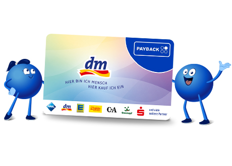 Jetzt die dm-drogerie markt PAYBACK Karte bestellen und Vorteile genießen